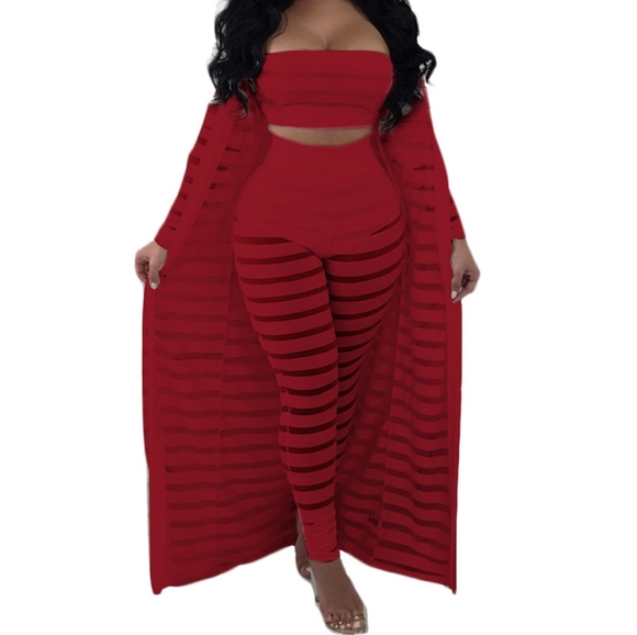 soyaza Pants - 3 pieces set outfit new size S, M avaliable Strech Material.